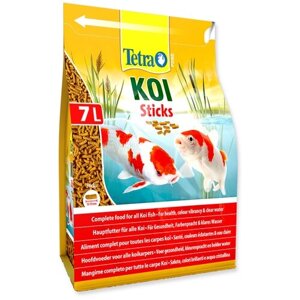 Сухой корм для рыб, рептилий Tetra Pond Koi Sticks, 7 л, 1.24 кг