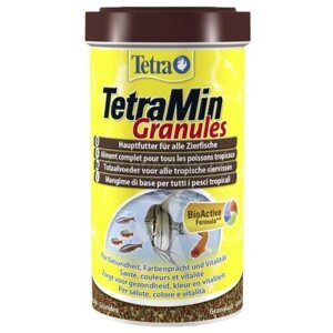 Сухой корм для рыб, рептилий Tetra TetraMin Granules, 1 л, 400 г