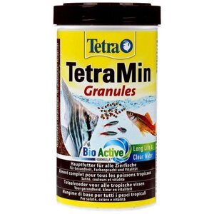 Сухой корм для рыб, рептилий Tetra TetraMin Granules, 500 мл, 200 г