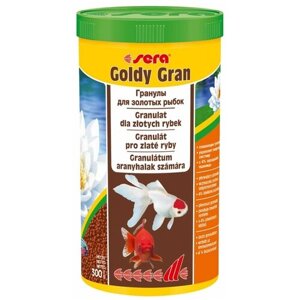 Сухой корм для рыб Sera Goldy Gran в гранулах, 1 л, 300 г