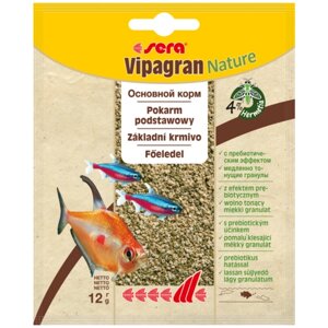 Сухой корм для рыб Sera Vipagran Nature, 12 г