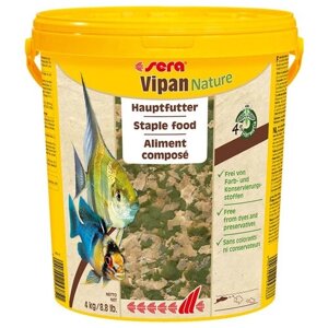 Сухой корм для рыб Sera Vipan Nature, 21 л, 4 кг