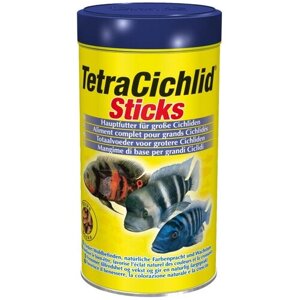 Сухой корм для рыб Tetra Cichlid Sticks, 1 л, 320 г