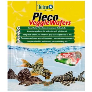 Сухой корм для рыб Tetra Pleco Veggie Wafers, 15 мл, 15 г