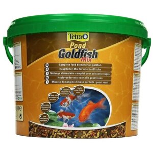 Сухой корм для рыб Tetra Pond Goldfish Mix, 10 л, 1.4 кг
