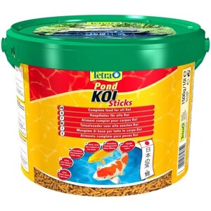 Сухой корм для рыб Tetra Pond Koi Sticks, 10 л, 1.5 кг