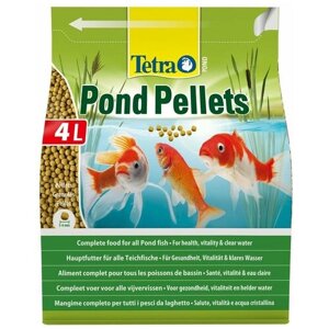 Сухой корм для рыб Tetra Pond pellets, 4 л, 1.03 кг