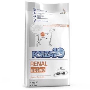 Сухой корм для собак Forza10 при заболеваниях почек, при болезнях сердца 1 уп. х 1 шт. х 4 кг