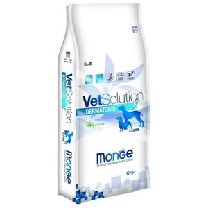 Сухой корм для собак Monge VetSolution Dermatosis, беззерновой 1 уп. х 1 шт. х 12 кг