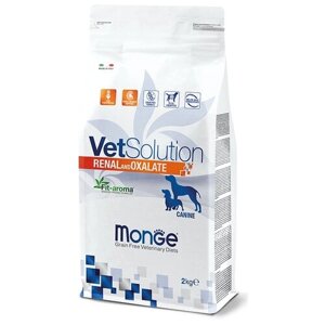 Сухой корм для собак Monge VetSolution, при заболеваниях почек, беззерновой 1 уп. х 2 кг
