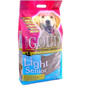 Сухой корм для собак Nero Gold при склонности к избыточному весу, индейка 1 уп. х 1 шт. х 12 кг