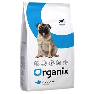 Сухой корм для собак ORGANIX при чувствительном пищеварении, лосось 1 уп. х 1 шт. х 2.5 кг