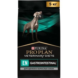 Сухой корм для собак Pro Plan Veterinary Diets Gastrointestinal при расстройствах пищеварения 5 кг