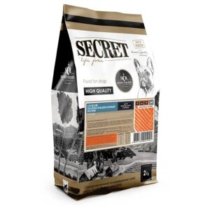 Сухой корм для собак Secret for Pets Life Force лосось с рисом (для всех пород) 1 уп. х 1 шт. х 2 кг