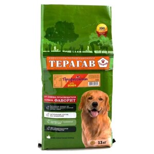 Сухой корм для собак Терагав для активных животных 1 уп. х 1 шт. х 13 кг