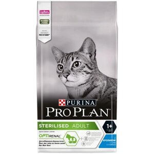 Сухой корм Pro Plan для взрослых стерилизованных кошек и кастрированных котов, с кроликом 1,5 кг х 3шт
