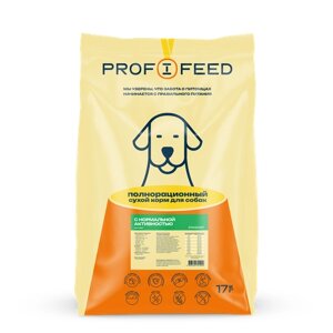 Сухой корм Profifeed для собак с нормальной активностью 17 кг