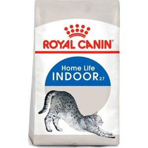 Сухой корм Royal Canin Indoor 27 сбалансированный для взрослых кошек, живущих в помещении, 400г