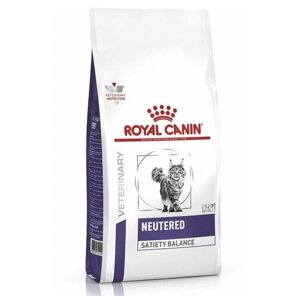 Сухой корм Royal Canin Neutered Satiety Balance корм для стерилизованных или склонных к набору веса кошек. 300гр