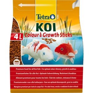 Сухой корм Tetra Koi Colour&Growth Sticks, 4 л, 1.2 кг