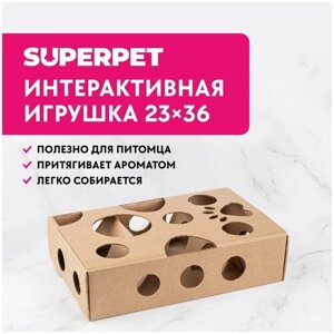 SUPERPET / Интерактивная игрушка для для кошек Можно добавить лакомство