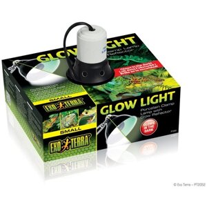 Светильник навесной для ламп накаливания - Exo-Terra Glow Light - 14см до 100Вт