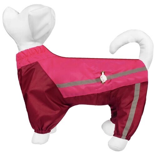 Tappi одежда Комбинезон Твист для собак, малиновыйвишневый, размер 30см (девочки) п0830д, 0,072 кг