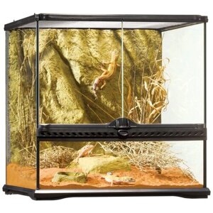 Террариум Exo Terra (hagen) EXO TERRA Natural Terrarium Small из силикатного стекла (45х45х45см) PT2605