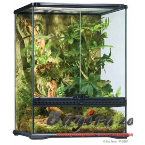 Террариум Exo Terra (hagen) EXO TERRA Natural Terrarium Small из силикатного стекла (45х45х60см) PT2607