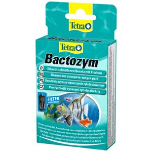 Tetra Bactozym средство для запуска биофильтра, 10 шт., 1 л, 9 г