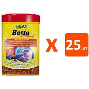 TETRA BETTA GRANULES корм гранулы для петушков и других лабиринтовых рыб (5 гр х 25 шт)