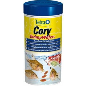 TETRA CORY shrimp wafers корм чипсы для донных рыб (100 мл х 2 шт)