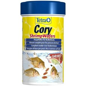 Tetra Cory Shrimp Wafers Корм для плекостомусов и коридорасов 100 мл