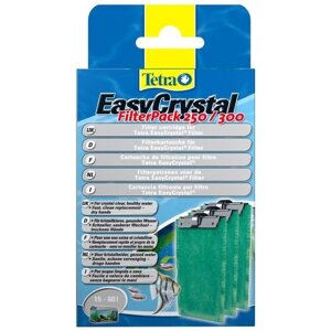 Tetra картриджи EasyCrystal FilterPack 250/300 (комплект: 3 шт.) 3000 мл 3 зеленый