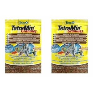 Tetra Корм для декоративных рыб TetraMin Granules, гранулы, 15 г, 2 уп