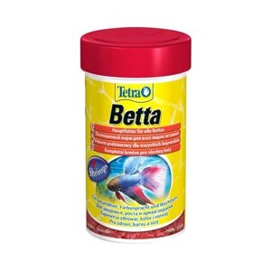 Tetra (корма) Корм для бойцовых рыб хлопья Tetra Betta Flake 198913 | Betta Flake 0,027 кг 44885 (4 шт)
