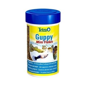 Tetra (корма) Корм для гуппи и других живородящих карпозубых рыб Guppy Flakes 197213 | Guppy Mini Flakes 0,03 кг 36358 (10 шт)