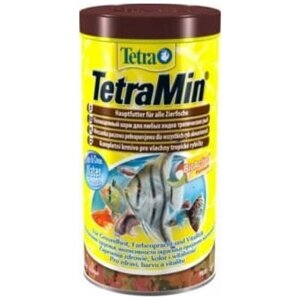 Tetra Min основной корм для тропических рыб, хлопья 1 л (2 шт)