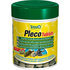 TETRA PLECO TABLETS корм таблетки для растительноядных донных рыб (120 т х 6 шт)