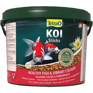 TETRA POND KOI STICKS корм гранулы для прудовых рыб (10 л х 4 шт)