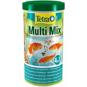 TETRA POND MULTI MIX корм для прудовых рыб смесь (1 л х 4 шт)
