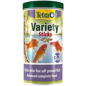 Tetra Pond Variety Sticks корм для прудовых рыб (3 вида палочек) 1 л