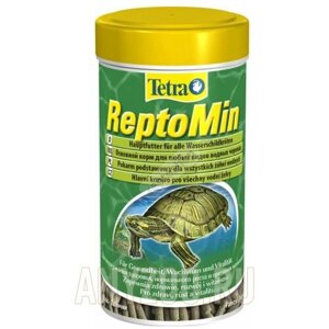Tetra ReptoMin - корм в палочках для водных черепах, 250мл