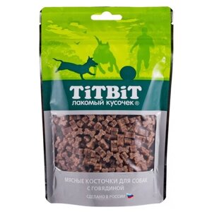 TiTBiT 5шт х 145г Косточки мясные для собак с говядиной