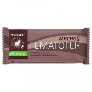 TiTBiT Гематоген мясной vitamin 5903005897 0,035 кг 19994 (2 шт)