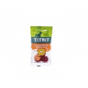 TitBit Съедобная игрушка Косточка с телятиной Mini 20г