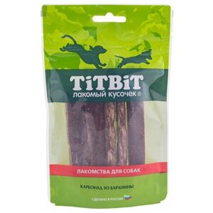 TiTBiT Золотая коллекция Карбонад из баранины для собак 18521 0,07 кг 57323 (15 шт)