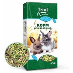 Тriol Standard Корм для кроликов, 500 г, 2 упаковки