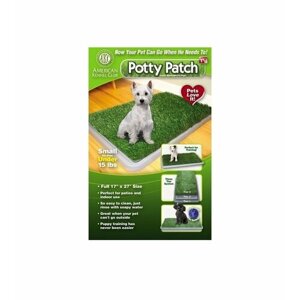 Туалет-лоток для собак Pet Park Potty Patch с искусственной травой 68х43 см