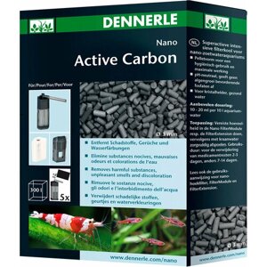 Уголь активированный для фильтра Dennerle Nano ActiveCarbon 300 мл (1 шт)